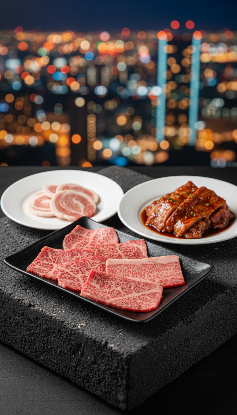 Yakiniku Grill With Wagyu Cuts