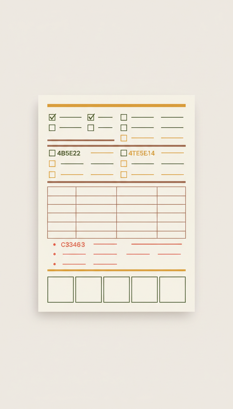Monthly Budget Checklist Printable