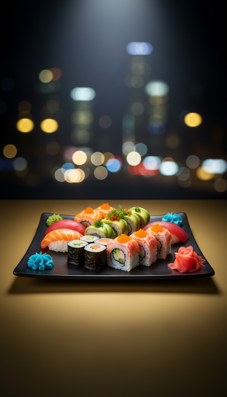 Sushi Platter With Seasonal Catch
